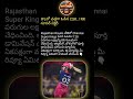 #IPL2026 #RRvsCSK #RajasthanRoyals #CSK #IPLThriller #CricketFever #TrendingNow #ViralNews #TeluguCr