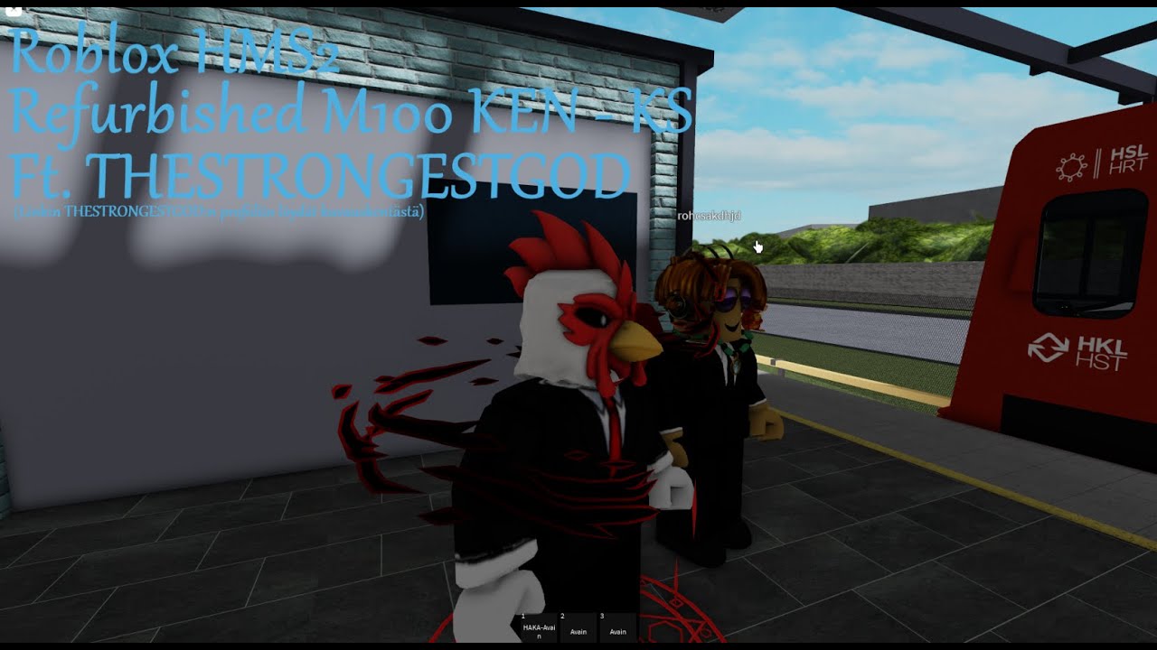 ROBLOX HMS2 | Refurbished M100 Keilaniemi - Kulosaari Timelapse | Chick'nX | Ft. THESTRONGESTGOD