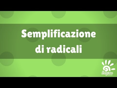 Semplificazione di radicali