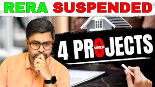 Gurgaon RERA Authority Suspended 4 Projects | Super Exclusive Only on @propertylenden