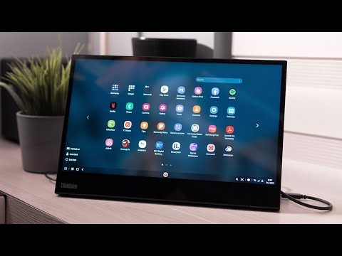 Lenovo ThinkVision M14t | A Slim Touchscreen Portable Monitor!