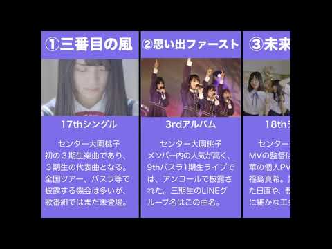 【乃木坂46】3期生楽曲、全部覚えてる？リリース楽曲全まとめ【3期生単独ライブ記念】