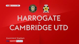 HARROGATE - CAMBRIDGE (EFL League Two) | 5 тур