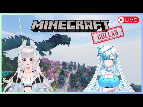 🥕[ Minecraft ] - Membangun sarang angsa with @annisaanaes [ COLLAB ]🥕