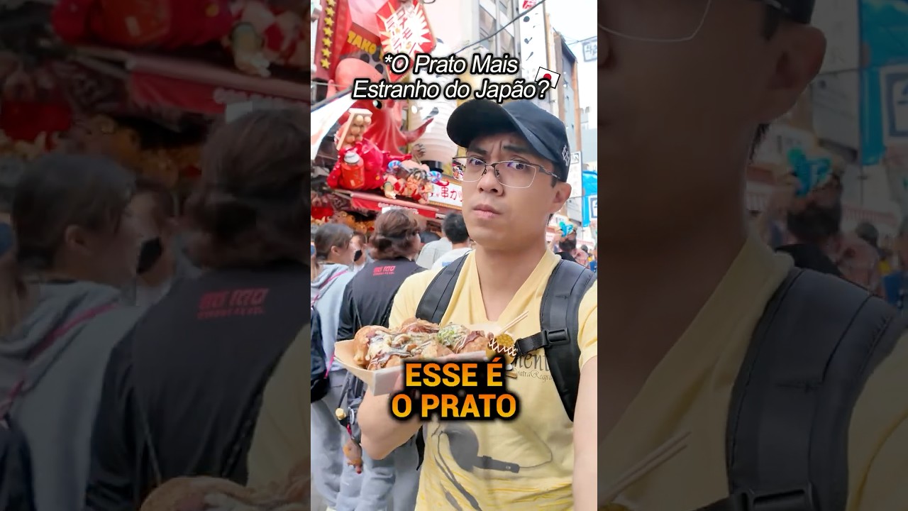 O Prato mais "Estranho" do Japão? 🐙🇯🇵