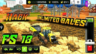 Hack Unlimited Bales | Farming Simulator 18 screenshot 3