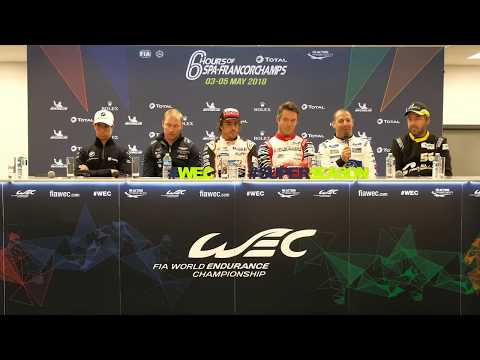 TOTAL 6 Hours of Spa-Francorchamps - Pre Event Press Conference