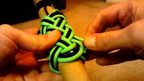 Part 2. Decorative 7 lead 5 bight Turks Head