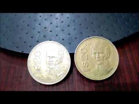 Moneda 20 Pesos 1985 Rara