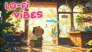 A Sweet Coffee Experiment with Capybara ☕🐹🍃 | Relaxing Lofi Music to Help You Unwind