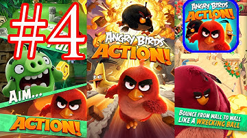 Angry Birds Action! Part-4 Gameplay/Walkthrough Level 7-8 iOS,Android