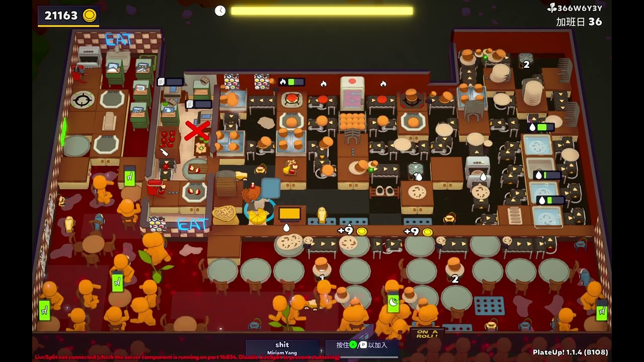 Plate Up! overtime Day 36 - Hamburger solo Automated