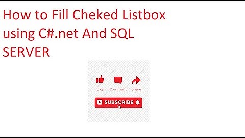 How To Fill Checkedlistbox using DataTable in C#.Net Framework