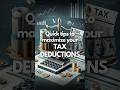 Tips to maximize tax deductions| read description | Taxtown
