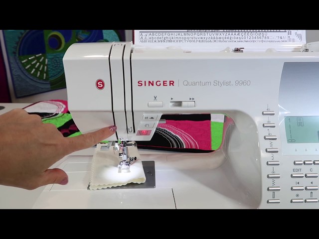 New Singer Quantum Stylist 9960 Sewing Machine