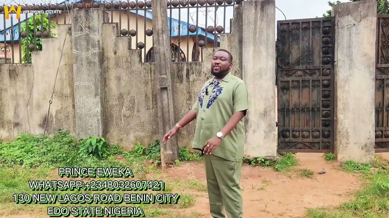 HOUSE FOR SALE IN LIMIT SAPELE ROAD BENIN CITY EDO STATE