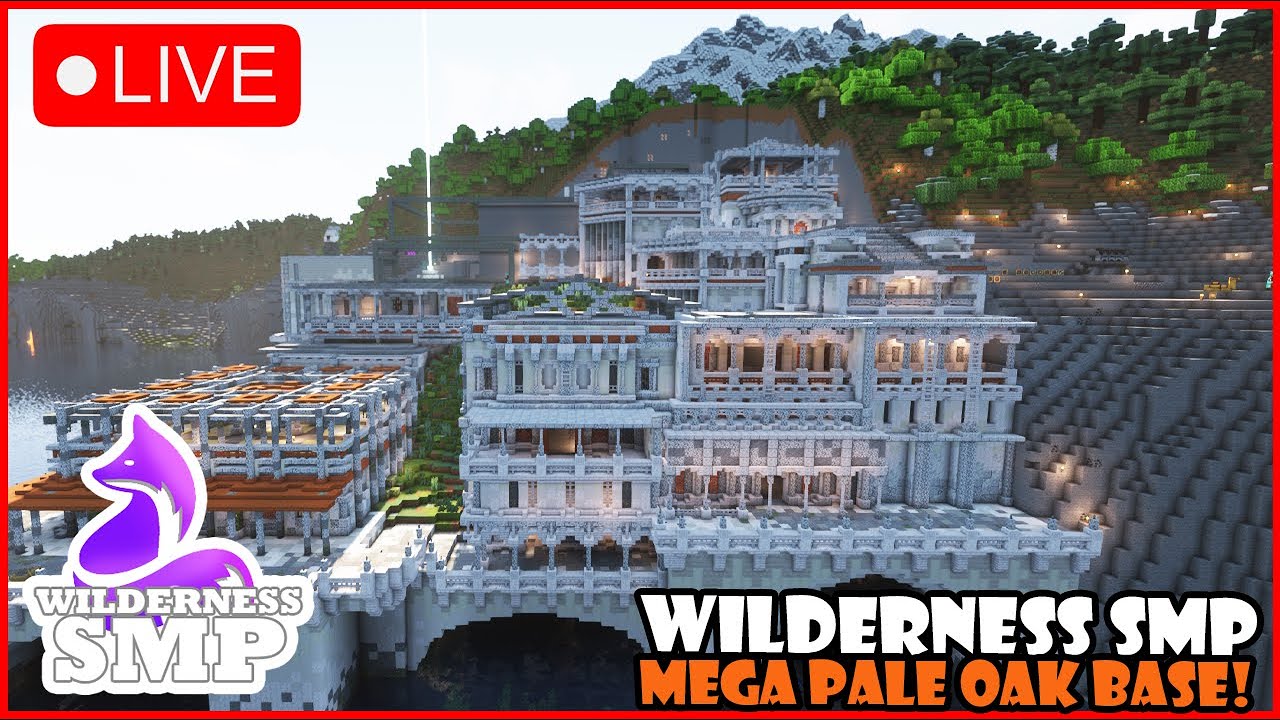 Wilderness SMP - Community Server Mega Base Build - Treetopolis City ...