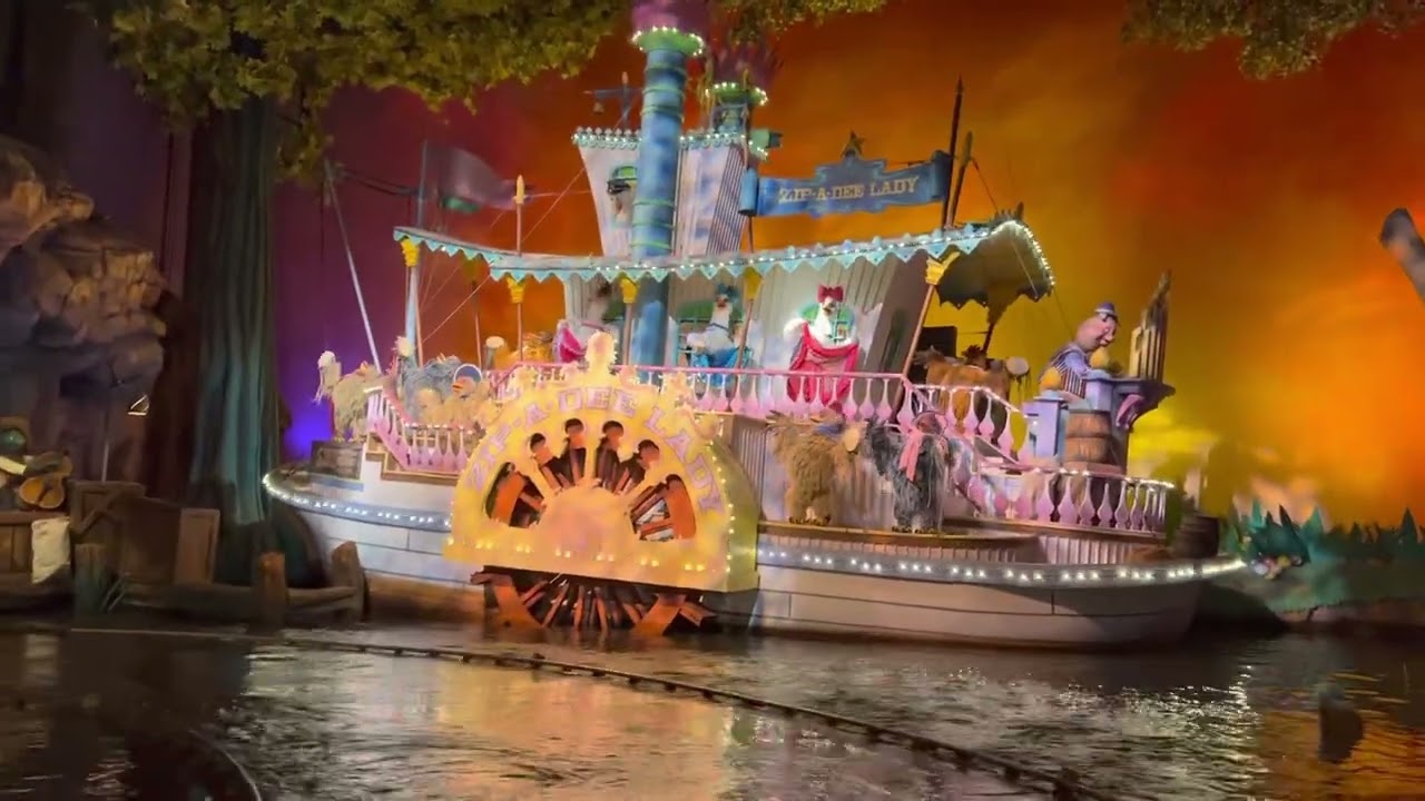 Splash Mountain Closing Weekend Front Row POV Ride-On Video Part 2