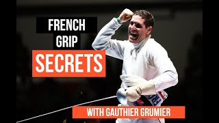 Gauthier Grumier Shares his Insight on Fencing French Grip - Gauthier Grumier Interview!