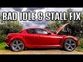 Rx8 Won't Idle/Stalls After Battery Disconnect FIX