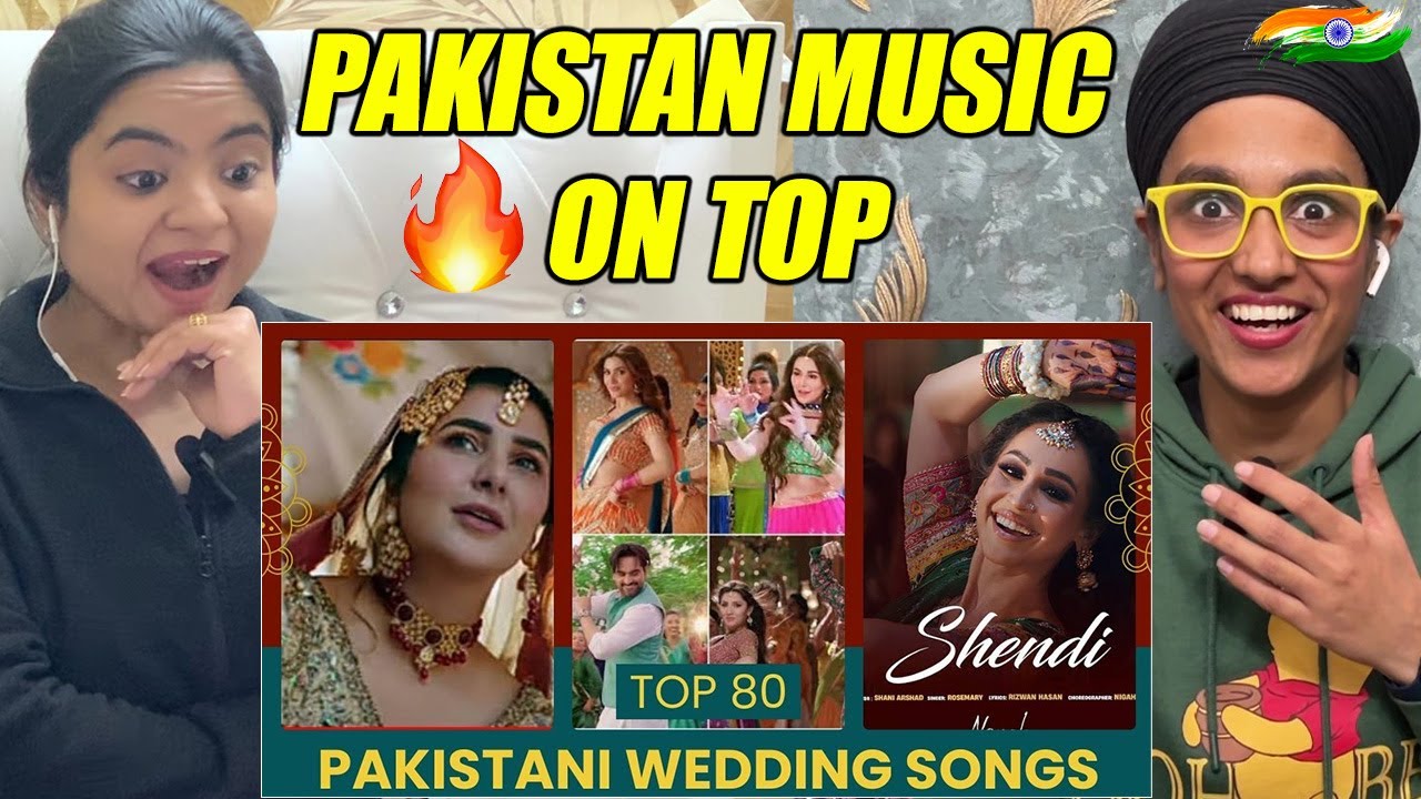 TOP 80 PAKISTANI WEDDING DANCE SONGS | Indian Reaction