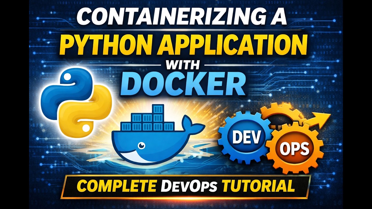 Containerizing a Python Application with Docker | Complete DevOps ...