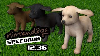 Speedrun - Nintendogs [All Beginner Contest Golds] - 12:36