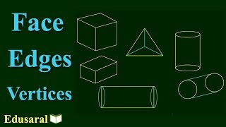 Faces , Edges and Vertices | Visualising Solid Shapes | Ch -15.2 - 7th NCERT | Edusaral