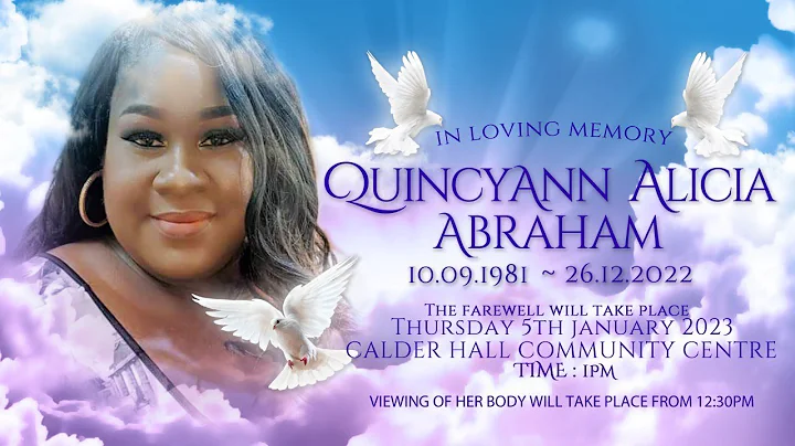 Celebrating the Legendary Quincy Ann Alicia Abraham.