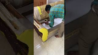 Part 2 : Sofa Repair , must watch , To be continue #sofa #repair #everyone