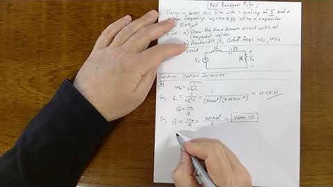 Chapter 14 Problem 3 - Bandpass filter