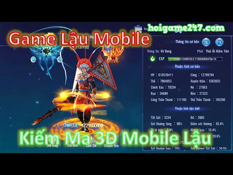 Game Private Kiếm Ma 3D Lậu Việt Hóa Free Ngọc Xài Tẹt Ga