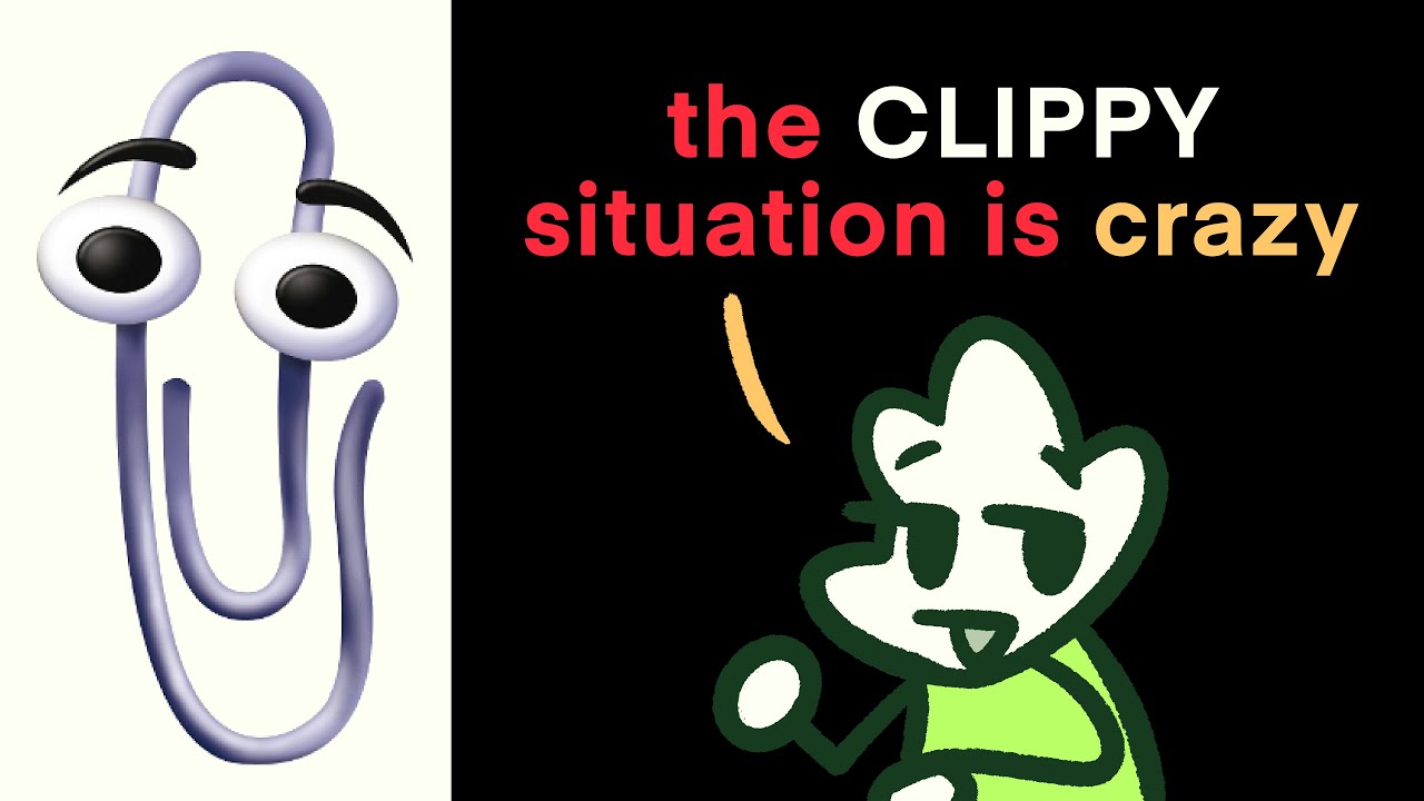 the “problem” with clippy… - YouTube