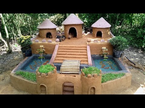 Build an ideal area for abandoned puppies and goldfish tanks in the wilderness