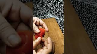 How To Make Tomato Rose Garnish