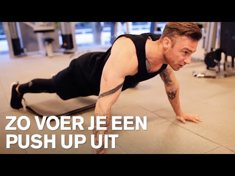 Opdrukken: zo voer je een push up uit + tal van variaties