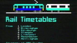 Prestel Teletext Service.TV Commercial