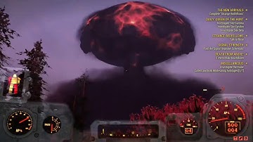 Launching my first nuke in Fallout 76!