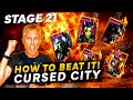 MAKE IT HAPPEN! Cursed City Stage 21 Guide, Team Strategy And Tips! | Raid Shadow Legends