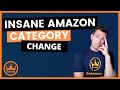 INSANE Amazon Category Change [NEW Rocket Feature]