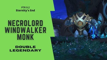 9.2 PTR - New M+ Affix: Encrypted! First try as Necrolord Windwalker Monk!