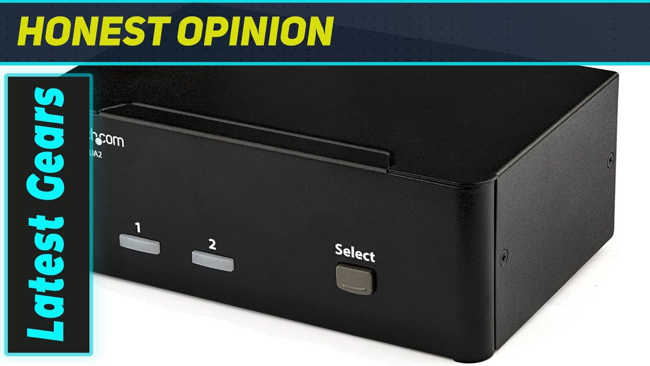 StarTech SV231DPDDUA2 2ポートKVMスイッチ Amazon.com: StarTech.com 2-Port DisplayPort KVM Switch - Dual