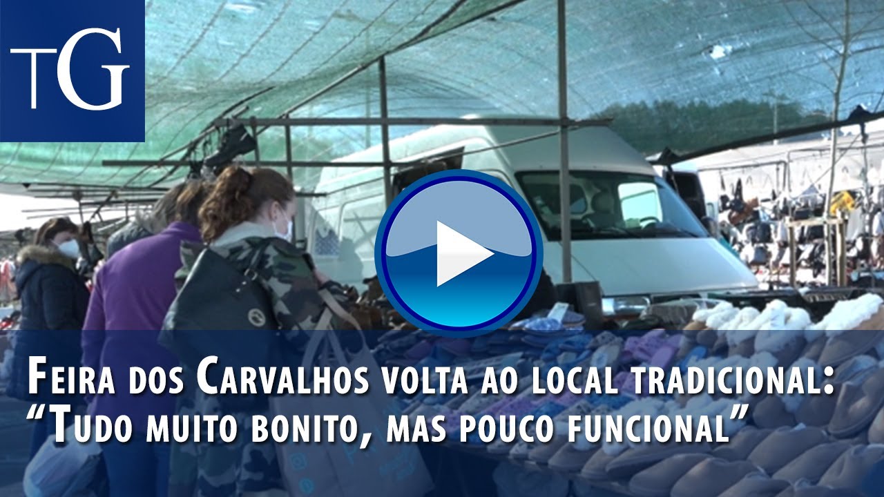 Feira dos Carvalhos volta ao local tradicional: 