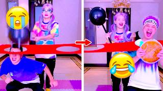 Family Games | Human whack-a-mole! Go easy on me! #funny #partygame #challenge