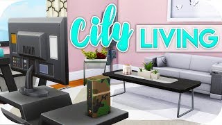 THE SIMS 4 // CITY LIVING APARTMENT RENOVATION🌃 – ERIKA AND LEVI'S NEW APARTMENT