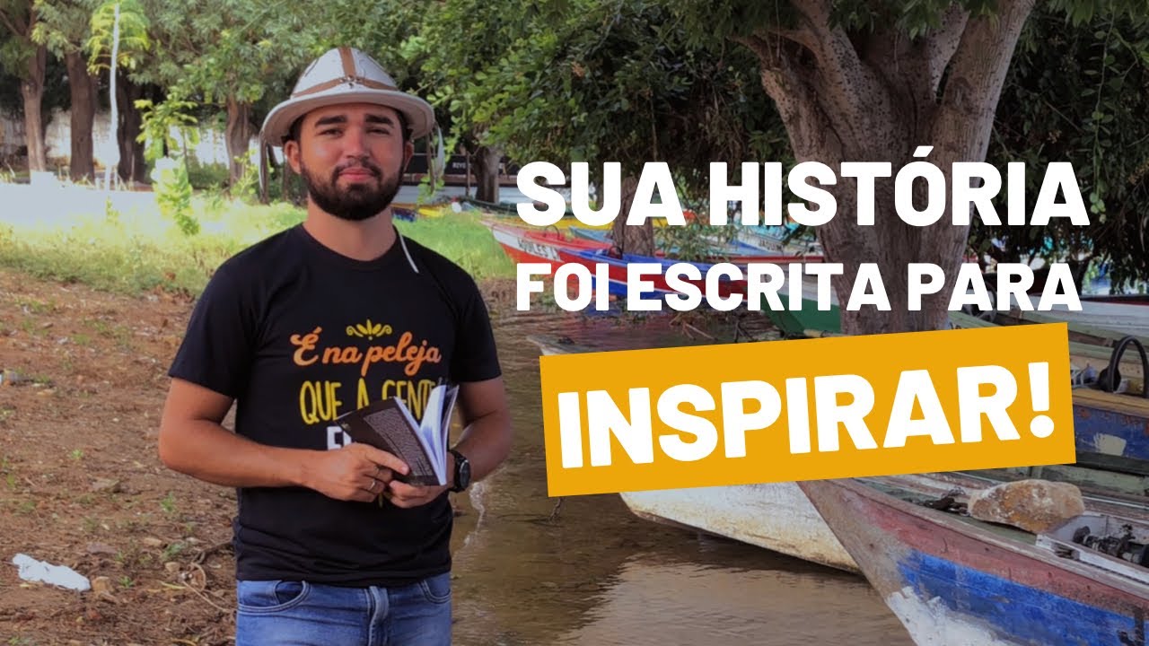 A sua história foi escrita para inspirar / Poeta Rodrigo Frazzão - YouTube