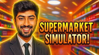 This Game Is WAY Too Addicting 😭Supermarket Simulator! #supermarketsimulator #trending #youtubefeed