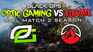 Black Ops 3 CWL - Season 1 Match 2 - OpTic vs. eLv