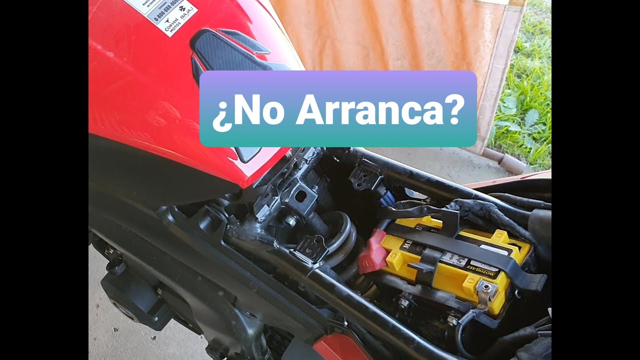 Dominar 250 - Nueva y Ya no Arranca???