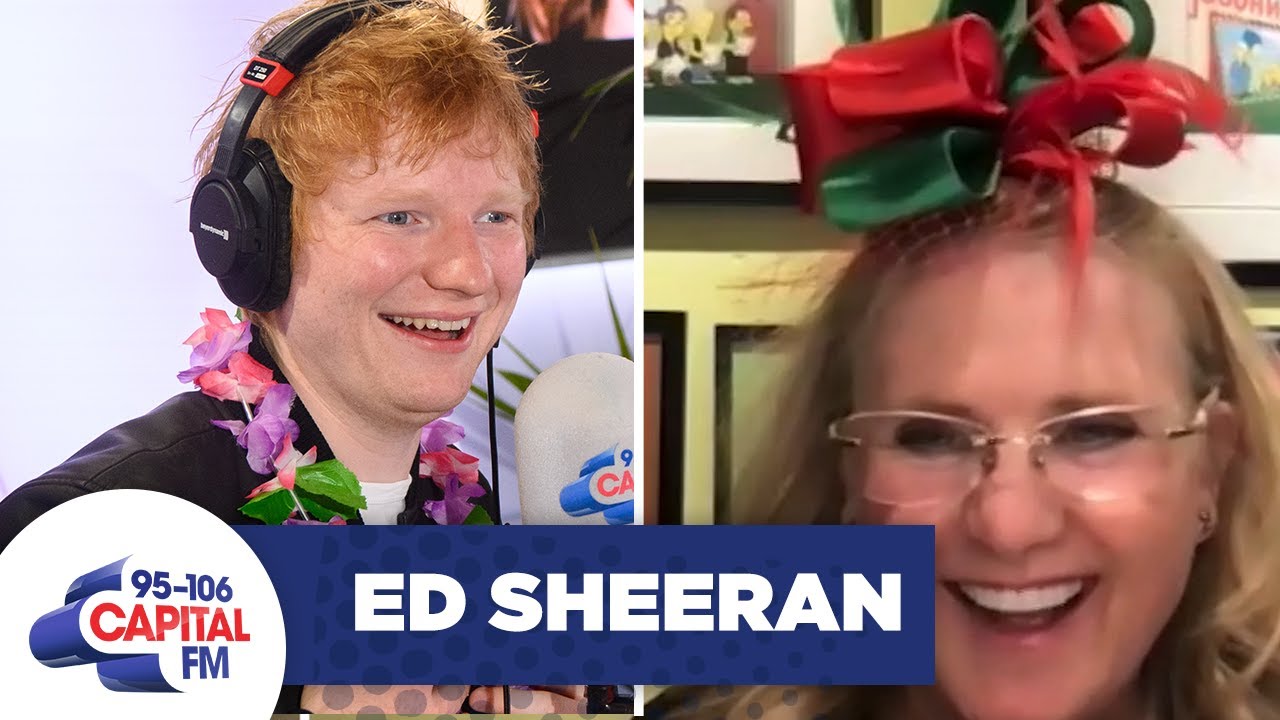Ed Sheeran Gets The Shock Of His Life Meeting His Hero, The Simpsons' Nancy Cartwright 